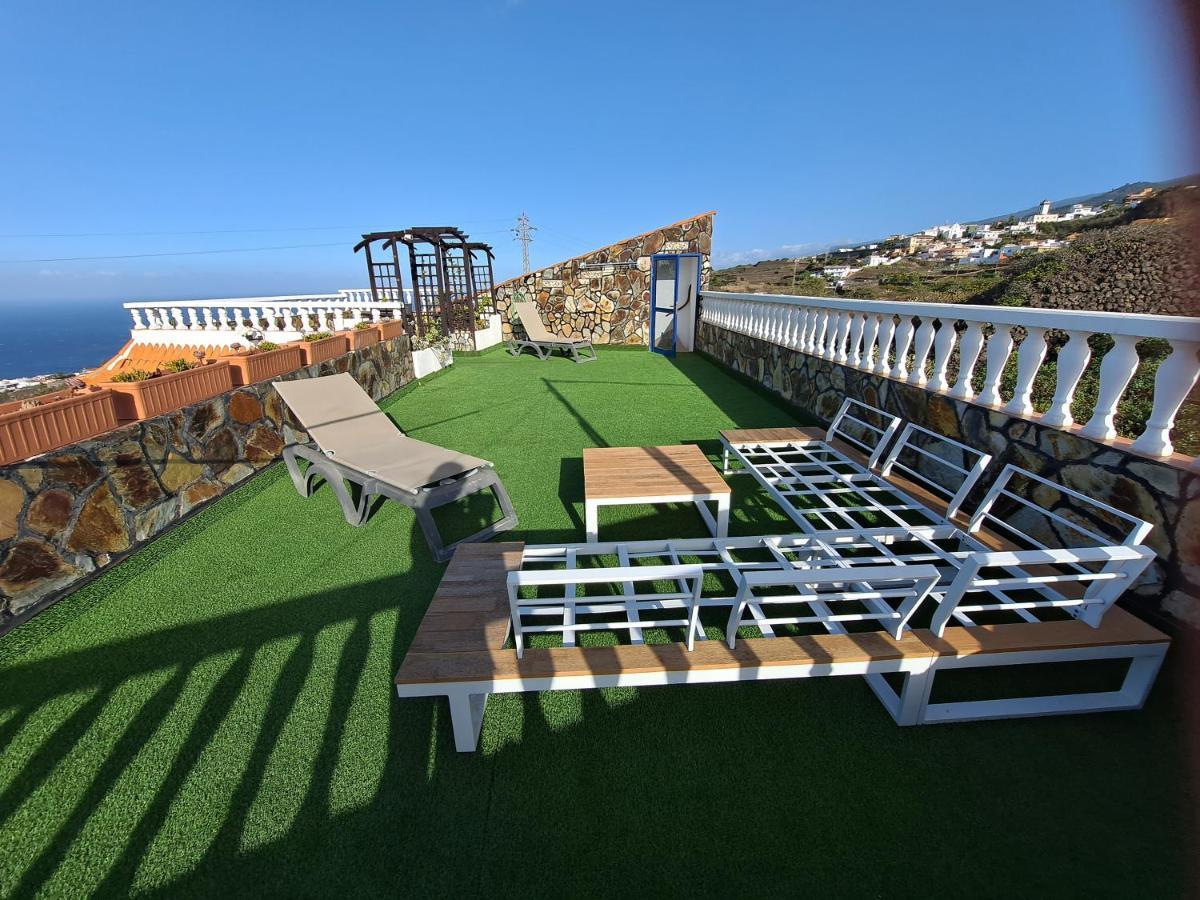 Tenerife Apartment 100M2 Casa De Don Quijote With A Terrace Of 100M2 With A View Of The Ocean And Teide Volcano And A Garden Of 600M2 Icod De Los Vinos Eksteriør bilde